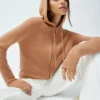 Luxe Cashmere Zip-up