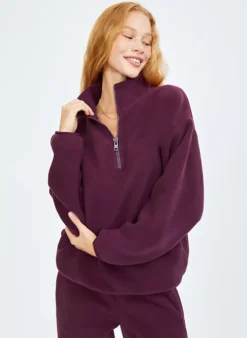 Polar 1/4 Zip Sweater -Agolde Shop f21 03 a03 90113 22268 on a