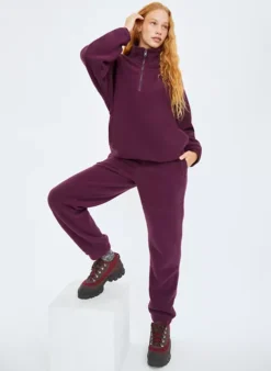 Polar 1/4 Zip Sweater -Agolde Shop f21 03 a03 90113 22268 on b