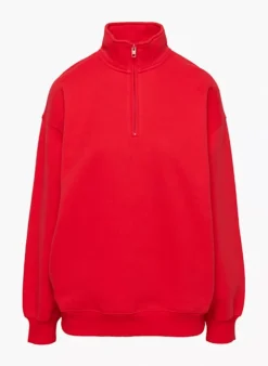 New Cozy Fleece Mega ¼ Zip Sweatshirt -Agolde Shop f22 00 a03 104582 28537 off a