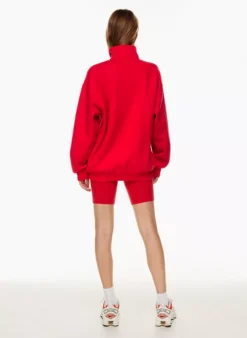 New Cozy Fleece Mega ¼ Zip Sweatshirt -Agolde Shop f22 00 a03 104582 28537 on e