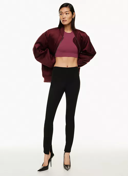 Sculpt Knit Racer Cropped Tank 3 Sculpt Knit Racer Cropped Tank - Image 3