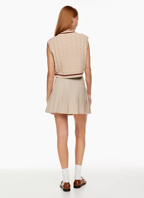 Winston Cropped Sweater Vest 5 Winston Cropped Sweater Vest - Image 5