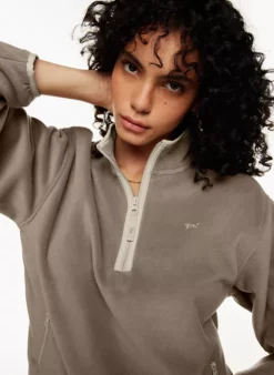 Sno Polar ¼ Zip Hip Sweater -Agolde Shop f22 03 a03 101285 29487 on d