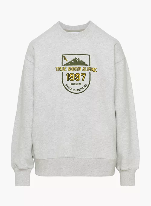 New Cozy Fleece Boyfriend Crew Sweatshirt 6 New Cozy Fleece Boyfriend Crew Sweatshirt - Image 6