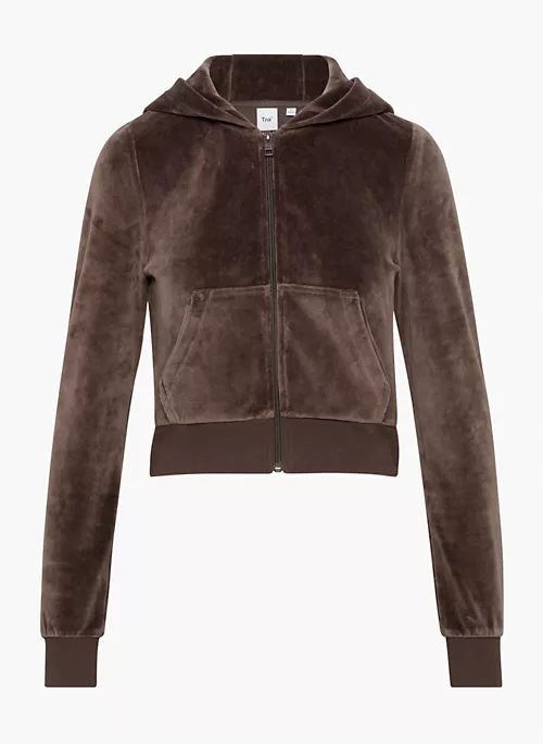 Velour Zip Hoodie 6 Velour Zip Hoodie - Image 6