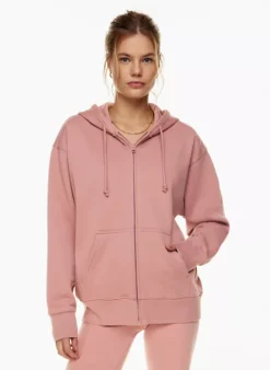 Extra Fleece Boyfriend Zip Hoodie