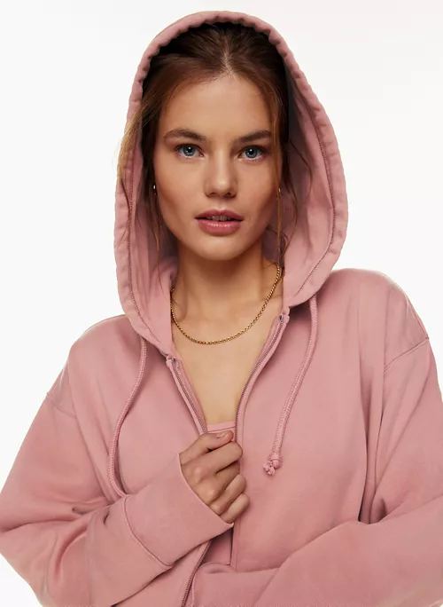 Extra Fleece Boyfriend Zip Hoodie 3 Extra Fleece Boyfriend Zip Hoodie - Image 3