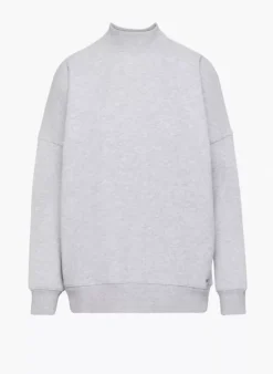 Cozy Fleece Mega Mock Sweatshirt 12 Cozy Fleece Mega Mock Sweatshirt -Agolde Shop f22 03 a03 65166 4425 off a