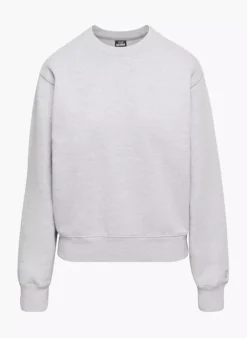 Extra Fleece Perfect Crew Sweatshirt -Agolde Shop f22 03 a03 92027 4425 off a