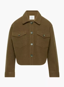 The Ganna™ Cropped Shirt Jacket -Agolde Shop f22 07 a04 101838 27390 off a