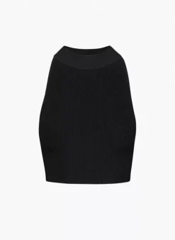 Cropped Halter Top -Agolde Shop s22 01 a03 99160 1274 off a