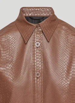 Pelli Shirt Jacket -Agolde Shop s22 01 a04 91998 23295 off b