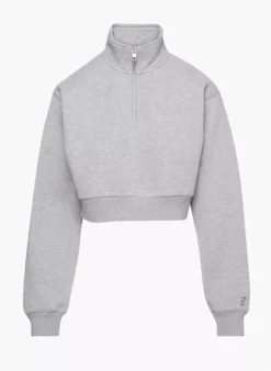 Cozy Fleece Perfect ¼ Zip Sweatshirt -Agolde Shop s22 03 a03 92048 19180 off a