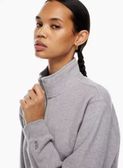 Cozy Fleece Perfect ¼ Zip Sweatshirt -Agolde Shop s22 03 a03 92048 19180 on d