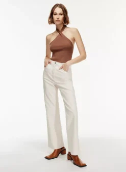 Cayenne Halter Top -Agolde Shop s22 04 a03 98096 23834 on c