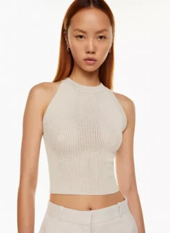 New Sculpt Knit Halter Top
