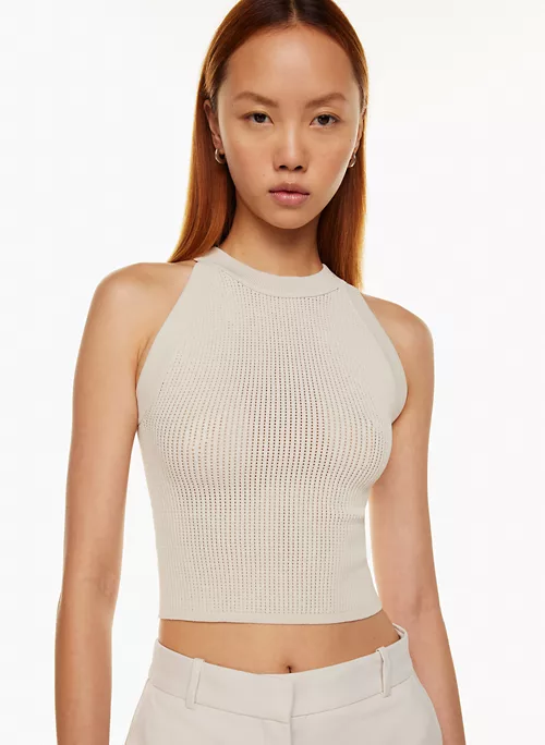 New Sculpt Knit Halter Top 1 New Sculpt Knit Halter Top