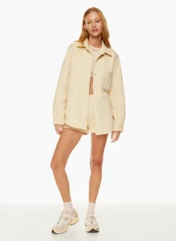 Cozy Fleece Boyfriend Shirt -Agolde Shop s23 03 a02 96614 28719 on c