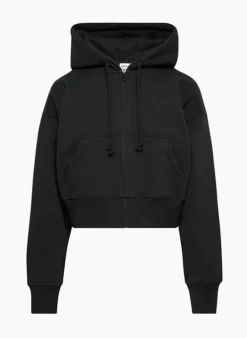 Extra Fleece Boyfriend Boxy Zip Hoodie -Agolde Shop s23 03 a03 102327 1274 off a