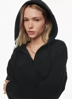 Extra Fleece Boyfriend Boxy Zip Hoodie -Agolde Shop s23 03 a03 102327 1274 on c