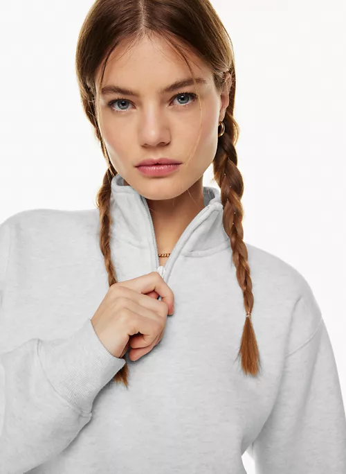 Cozy Fleece Perfect 1/4 Zip Sweatshirt 4 Cozy Fleece Perfect 1/4 Zip Sweatshirt - Image 4