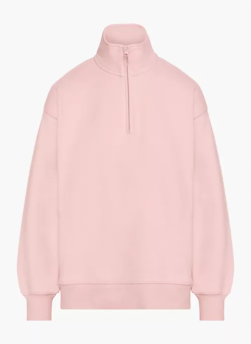 New Cozy Fleece Boyfriend 1/4 Zip Sweatshirt 6 New Cozy Fleece Boyfriend 1/4 Zip Sweatshirt - Image 6