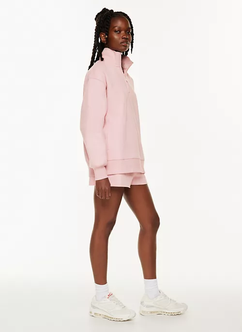 New Cozy Fleece Boyfriend 1/4 Zip Sweatshirt 4 New Cozy Fleece Boyfriend 1/4 Zip Sweatshirt - Image 4