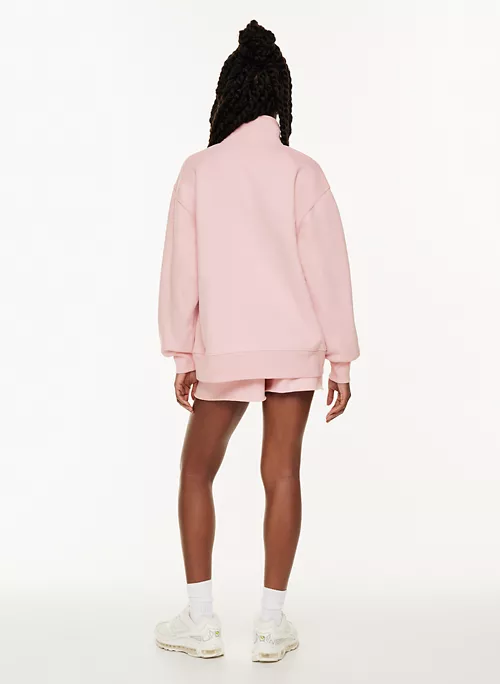 New Cozy Fleece Boyfriend 1/4 Zip Sweatshirt 5 New Cozy Fleece Boyfriend 1/4 Zip Sweatshirt - Image 5