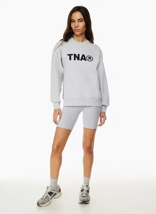 Cozy Fleece Boyfriend Crew Sweatshirt 2 Cozy Fleece Boyfriend Crew Sweatshirt - Image 2