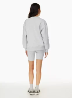 Cozy Fleece Boyfriend Crew Sweatshirt 11 Cozy Fleece Boyfriend Crew Sweatshirt -Agolde Shop s23 03 a03 107366 30090 on e