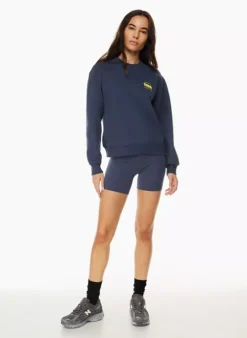 Cozy Fleece Perfect Crew Sweatshirt -Agolde Shop s23 03 a03 107392 30238 on c