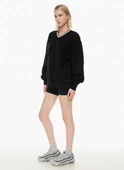 Cozy Fleece Boyfriend V-neck Sweatshirt -Agolde Shop s23 03 a03 82144 1539 on d