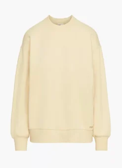 Terry Fleece Boyfriend Crew Sweatshirt -Agolde Shop s23 03 a03 96604 28719 off a