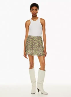 Twirl Mini Pleated Skirt